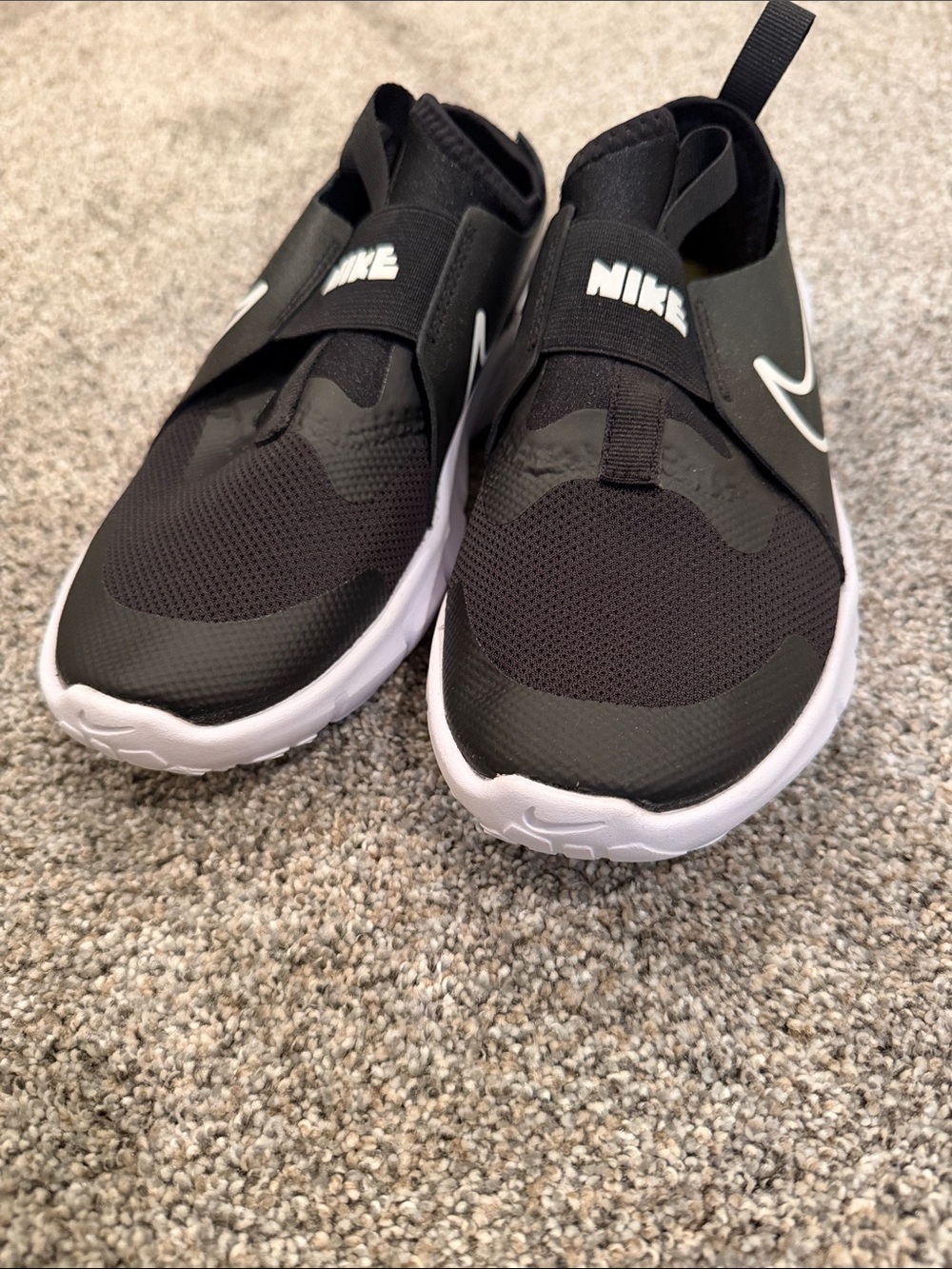 Nike kids Black Slip-On Athletic Sneakers
